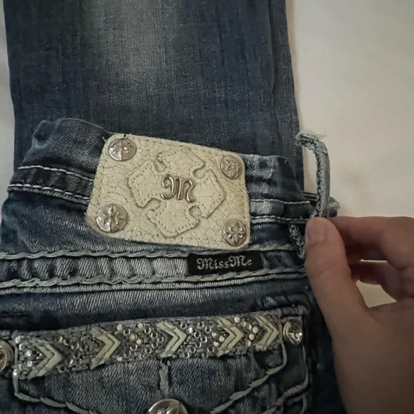 Miss Me Boot Cut Jeans - Picture 6 of 9